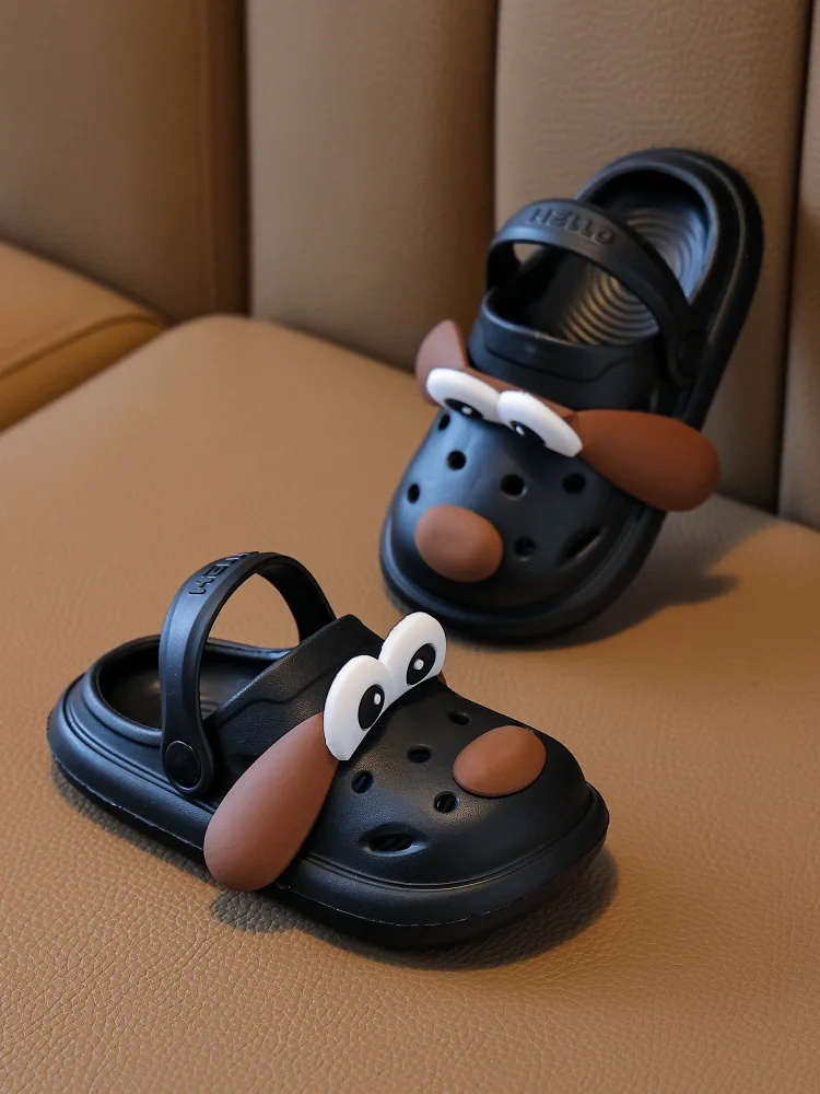 2025 New Slippers Summer Outer Wear for Children Cute and Playful Brown Big-eared Puppy Sandals for Men and Women
2025 New Slippers Summer Outer Wear for Children Cute and Playful Brown Big-eared Puppy Sandals for Men and Women
