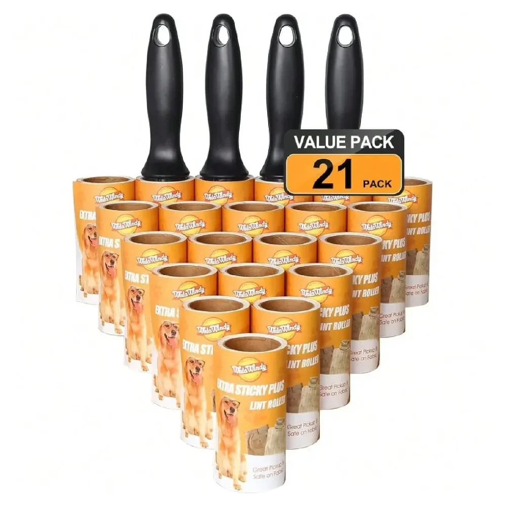 Roller, Lint Roller For Pet Hair, Extra Sticky Lint Rollers Pet Hair Remover For Clothes, Work Great On Pet Hair Value Pack 21
Roller, Lint Roller For Pet Hair, Extra Sticky Lint Rollers Pet Hair Remover For Clothes, Work Great On Pet Hair Value Pack 21