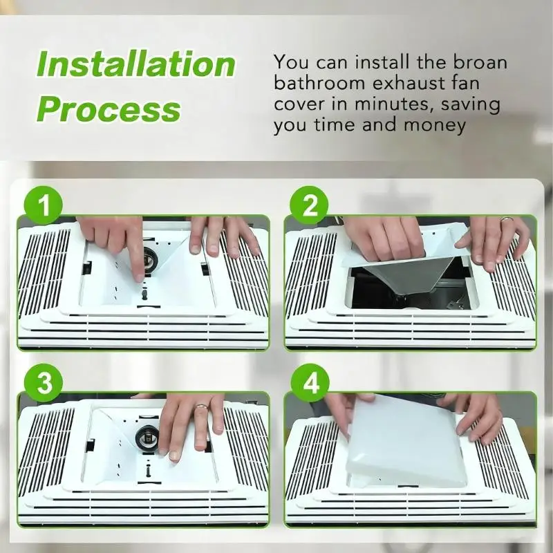 Modern Bath Fan Cover Grille Assembly Modest Design Небольшая замена S97013662 Простая установка для дома Jomd
Modern Bath Fan Cover Grille Assembly Modest Design Небольшая замена S97013662 Простая установка для дома Jomd