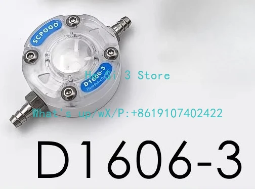 1pcs D1606-3 Micro Fluid Pulse Damper Peristaltic Pump Buffer Rectifier Fitting 2.6mm 5mm
1pcs D1606-3 Micro Fluid Pulse Damper Peristaltic Pump Buffer Rectifier Fitting 2.6mm 5mm