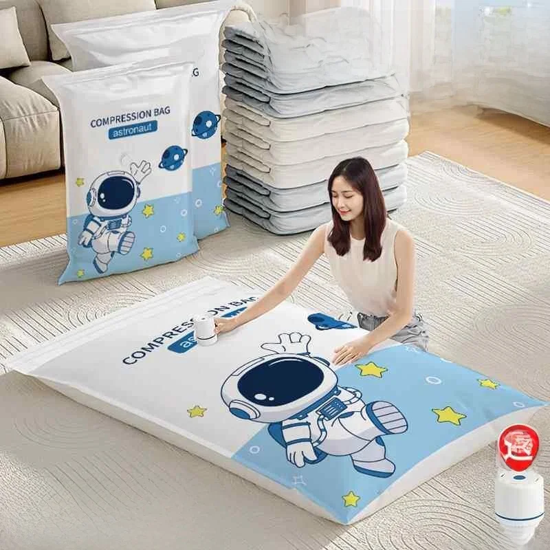 Thickened Vacuum Compression Bag for Clothes Quilts down Jackets Travel Luggage Storage Home Use Waterproof Non-Porous
Thickened Vacuum Compression Bag for Clothes Quilts down Jackets Travel Luggage Storage Home Use Waterproof Non-Porous