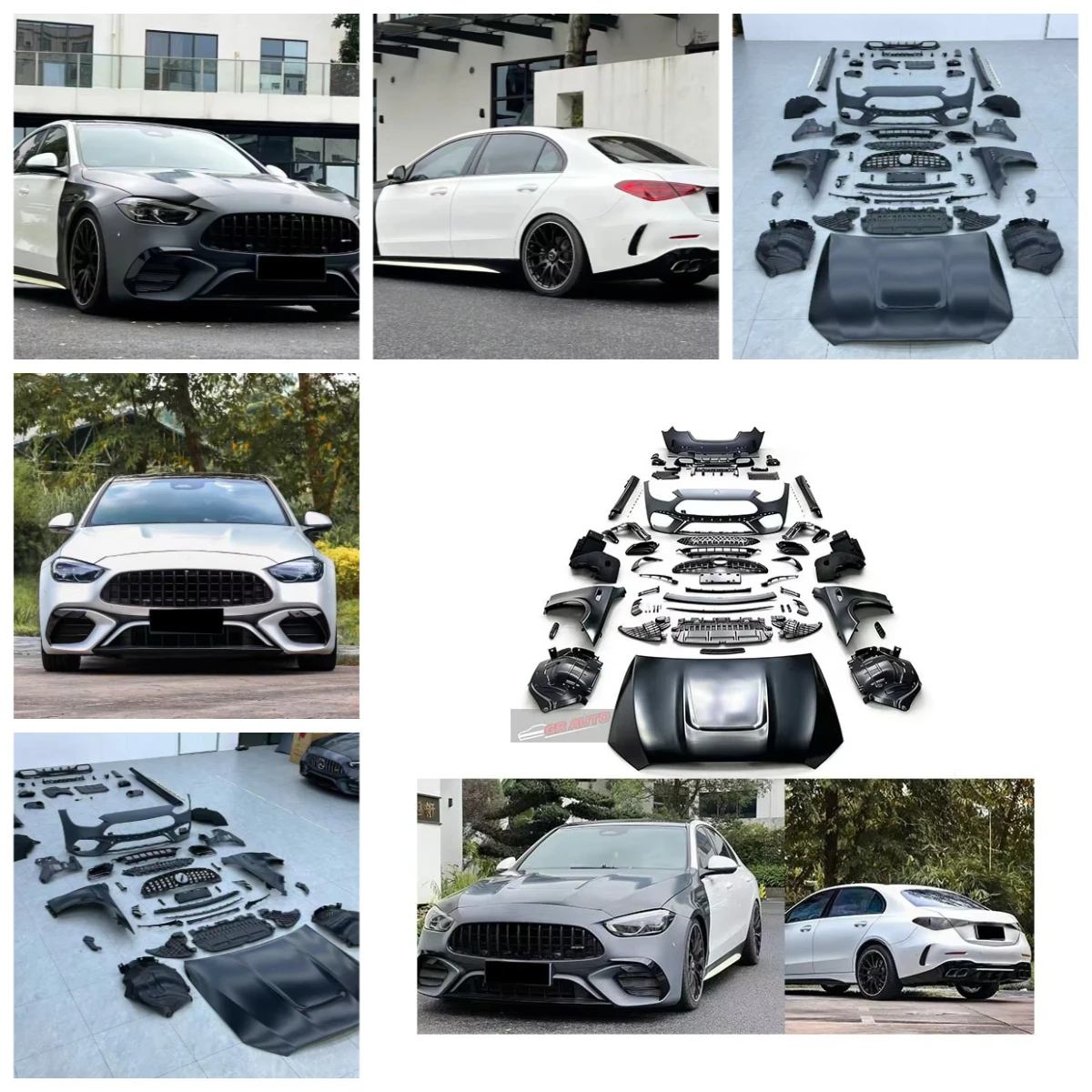 Dream Garage For Benz C-Class W206 Upgrade With 1:1 C63 Body Kit
Dream Garage For Benz C-Class W206 Upgrade With 1:1 C63 Body Kit