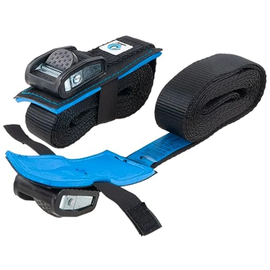 ORCA - tie Down Straps Heavy Duty - 3500 lbs, Padded, cam Buckle, x 1.3 in, 2 Pack - for roof Rack, Surfboard, Kayak and Paddle
ORCA - tie Down Straps Heavy Duty - 3500 lbs, Padded, cam Buckle, x 1.3 in, 2 Pack - for roof Rack, Surfboard, Kayak and Paddle