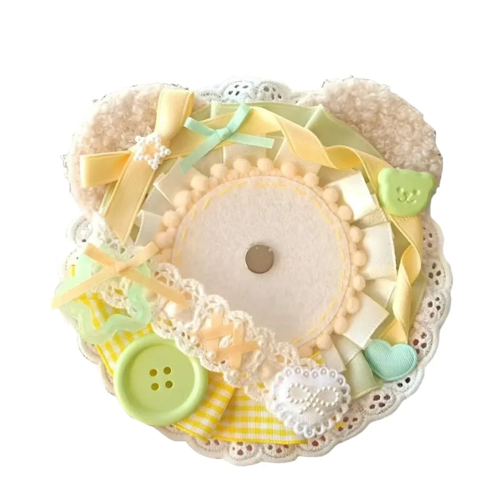 Cute 5.8cm Badge Holder Diy Ornament Accessories Badge Decoration Tray Fashion Cartoon Bear Ita-bag Decor
Cute 5.8cm Badge Holder Diy Ornament Accessories Badge Decoration Tray Fashion Cartoon Bear Ita-bag Decor