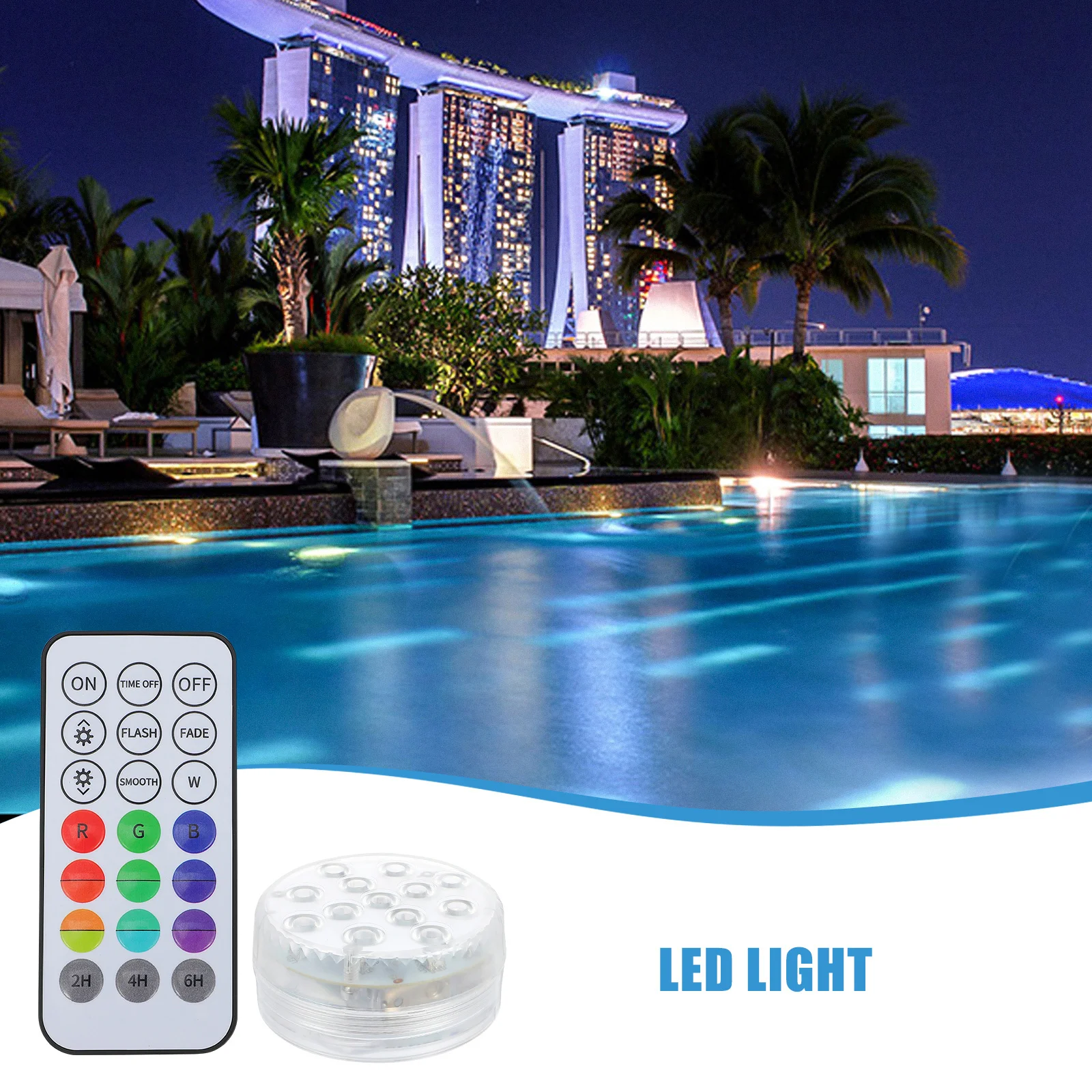 2 set 2 Sets Swimming Pool Lights Remote Control Waterproof Submersible Underwater Landscape Light Pool Pond Aquarium Decoration
2 set 2 Sets Swimming Pool Lights Remote Control Waterproof Submersible Underwater Landscape Light Pool Pond Aquarium Decoration