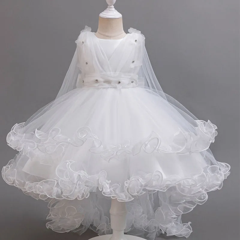 Elegant Dress For Girl White Trailing Lace Kid Wedding Bridesmaid Dress Girl First Communion Evening Piano Performance Dresses
Elegant Dress For Girl White Trailing Lace Kid Wedding Bridesmaid Dress Girl First Communion Evening Piano Performance Dresses