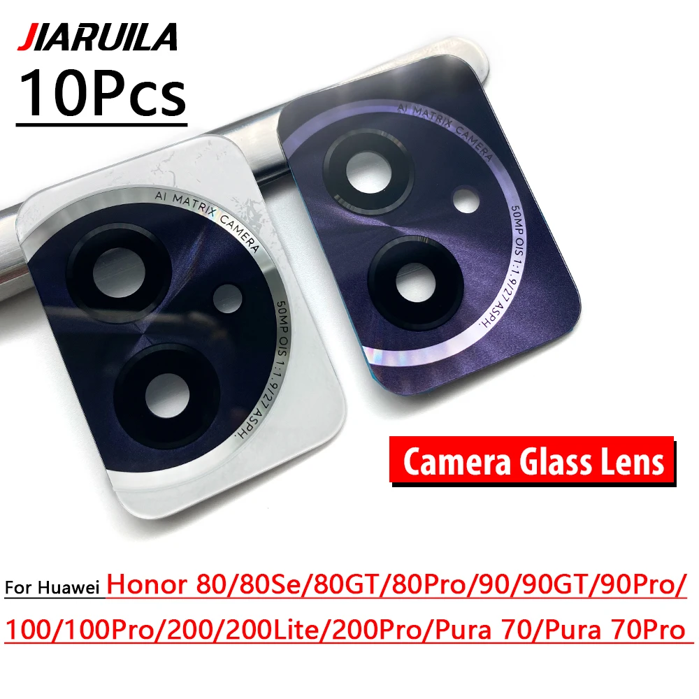 10Pcs Back Camera Lens For Huawei Honor 80 90 100 200 Pro 80 90 GT Se Pura 70 Pro Rear Main Camera Glass Lens With Repair tool
10Pcs Back Camera Lens For Huawei Honor 80 90 100 200 Pro 80 90 GT Se Pura 70 Pro Rear Main Camera Glass Lens With Repair tool