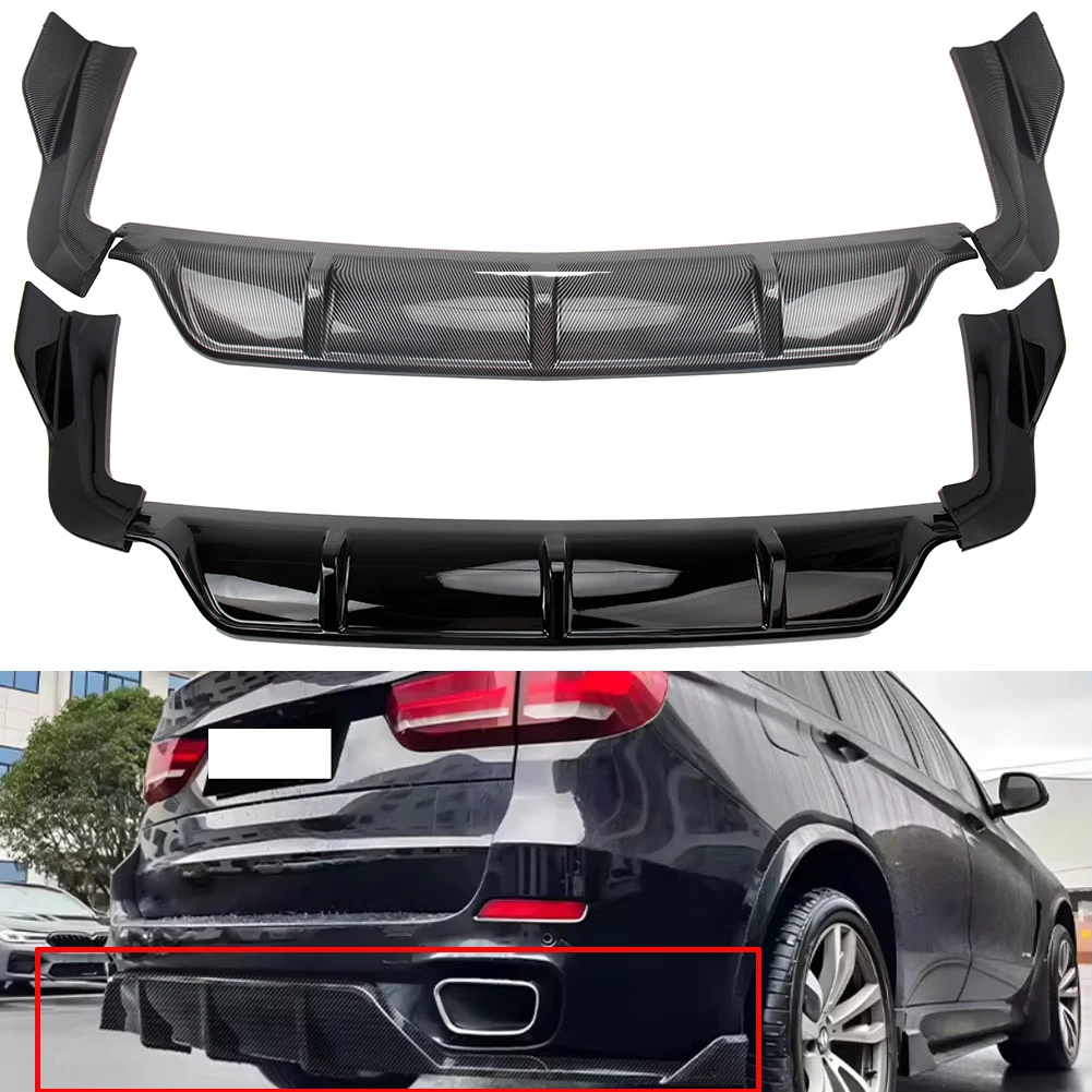 For BMW X5 Sport MT Version F15 Black Knight Model 2014-2019 Car Rear Lip Diffuser Non-destructive Installation ABS Material
For BMW X5 Sport MT Version F15 Black Knight Model 2014-2019 Car Rear Lip Diffuser Non-destructive Installation ABS Material