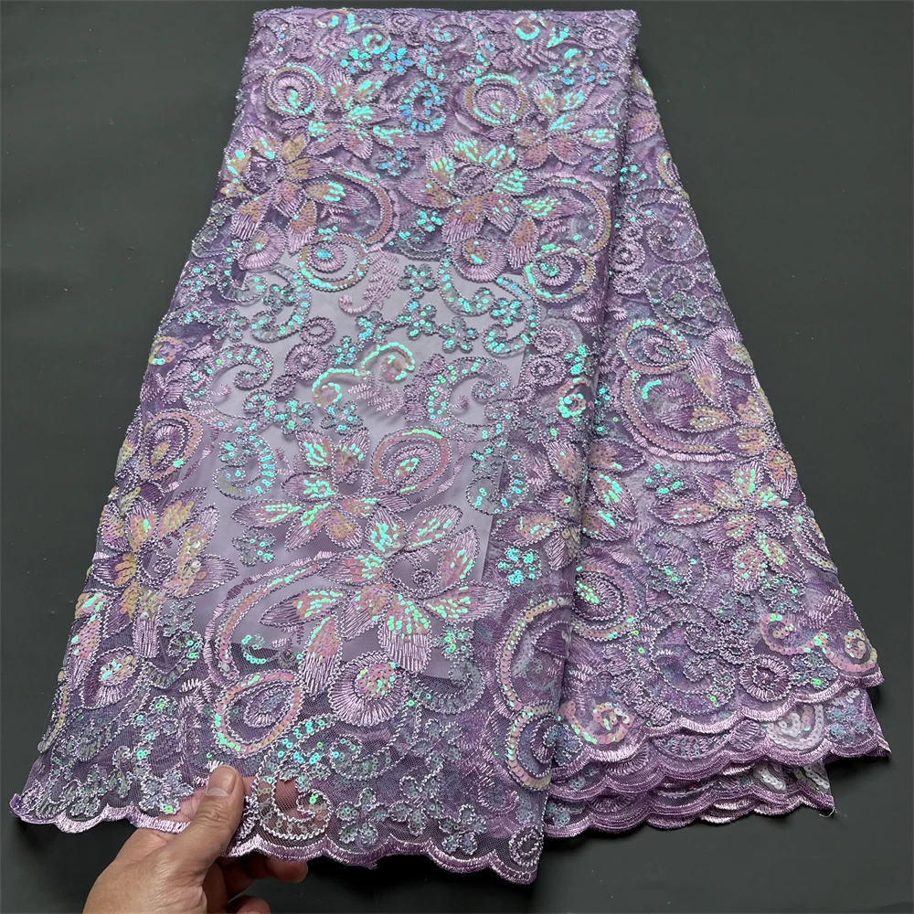 African Sequins Net Lace Fabric, Elegant Nigerian Wedding Lace Fabrics, Sewing French Tulle, High Quality, YXZ046, 2023
African Sequins Net Lace Fabric, Elegant Nigerian Wedding Lace Fabrics, Sewing French Tulle, High Quality, YXZ046, 2023