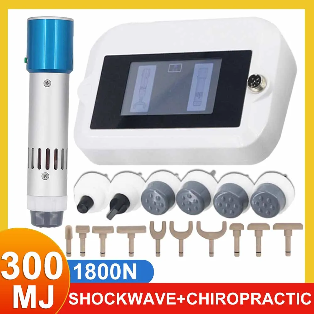 300MJ Shockwave Therapy Machine For Pain Relief Tennis Elbow 2in1 Chiropractic Adjust Tool Electric Correction Gun
300MJ Shockwave Therapy Machine For Pain Relief Tennis Elbow 2in1 Chiropractic Adjust Tool Electric Correction Gun