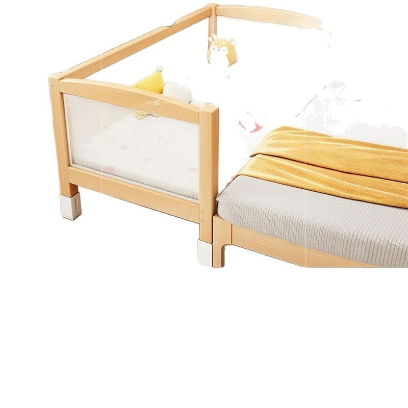 Full beech lifting with guardrail children's bed solid wood bed splicing bed crib bedside widened crib
Full beech lifting with guardrail children's bed solid wood bed splicing bed crib bedside widened crib