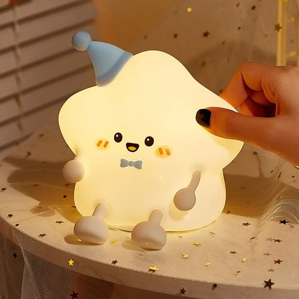 Rechargeable USB LED Star Night Light Colorful Light Soft Silicone Touch Table Lamp Remote Control Glowing Effect Sleeping Lamp
Rechargeable USB LED Star Night Light Colorful Light Soft Silicone Touch Table Lamp Remote Control Glowing Effect Sleeping Lamp