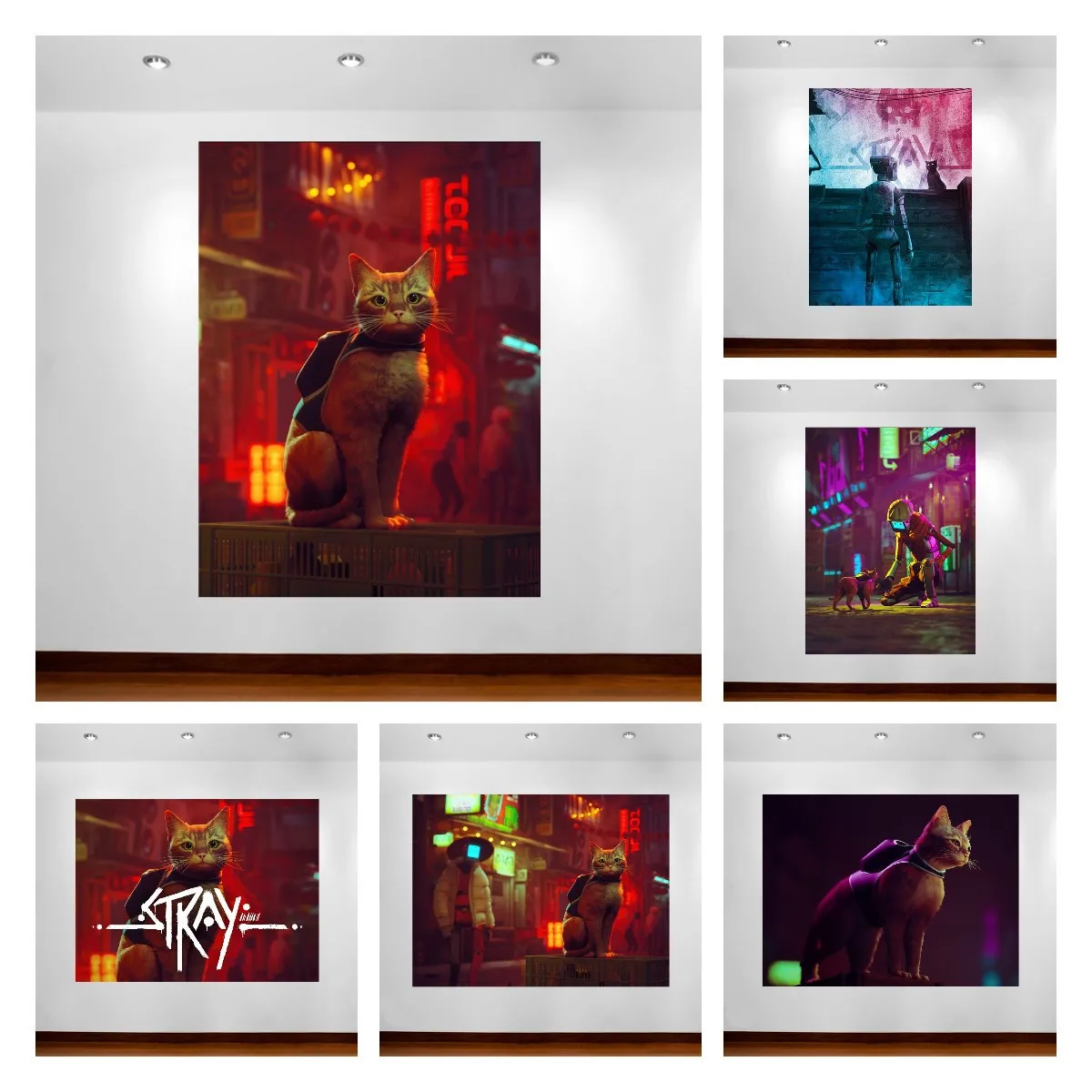 Stray Video Game Poster Cat Poster Anime Poster Canvas Art Painting Living Room Wall Decor Wall Poster Wall Stickers Home Decor 
Stray Video Game Poster Cat Poster Anime Poster Canvas Art Painting Living Room Wall Decor Wall Poster Wall Stickers Home Decor