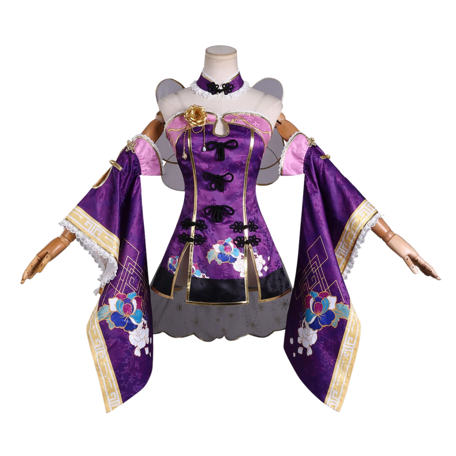 Ohara Mari Purple Cheongsam Skin Cosplay Costume Carnival Halloween Party Outfit
Ohara Mari Purple Cheongsam Skin Cosplay Costume Carnival Halloween Party Outfit