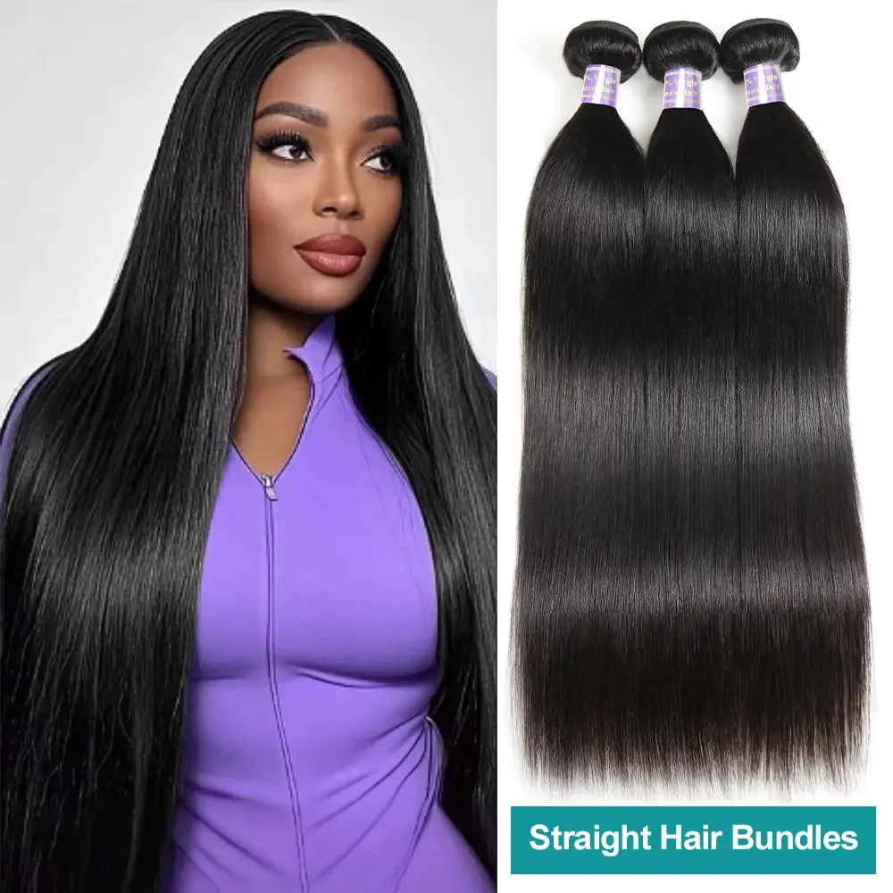 32 Inch Human Hair Bundles Brazilian Straight Raw Virgin 1/3 PCS 100% Human Hair Bundles For Black Women Ready To Wear
32 Inch Human Hair Bundles Brazilian Straight Raw Virgin 1/3 PCS 100% Human Hair Bundles For Black Women Ready To Wear