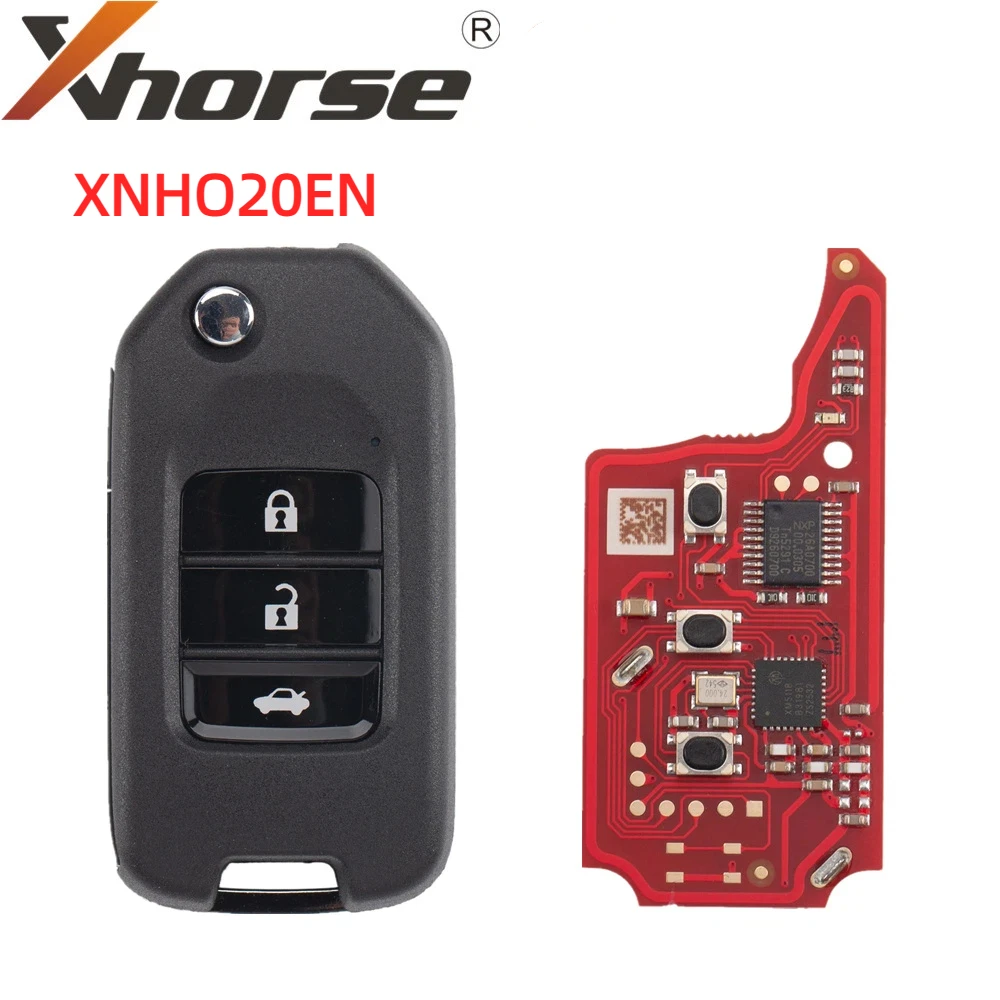 XHORSE XNHO20EN Wireless Remote Key 3 Buttons Second Generation Universal Remote Key English Version
XHORSE XNHO20EN Wireless Remote Key 3 Buttons Second Generation Universal Remote Key English Version