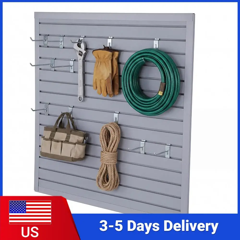 Стеновые панели-решетки 4x1 фута, серые, из ПВХ, для тяжелых нагрузок, настенные, для гаражного хранения и организации пространства
Стеновые панели-решетки 4x1 фута, серые, из ПВХ, для тяжелых нагрузок, настенные, для гаражного хранения и организации пространства