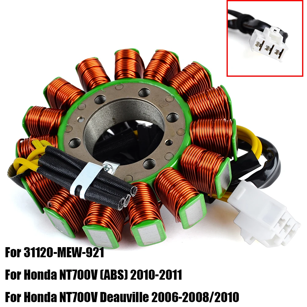 31120-MEW-921 Stator Coil For Honda NT700V 2010 NT700V (ABS) 10-11 NT700V Deauville 06-08/10 NT700V (ABS) Deauville 06-09/10-11
31120-MEW-921 Stator Coil For Honda NT700V 2010 NT700V (ABS) 10-11 NT700V Deauville 06-08/10 NT700V (ABS) Deauville 06-09/10-11