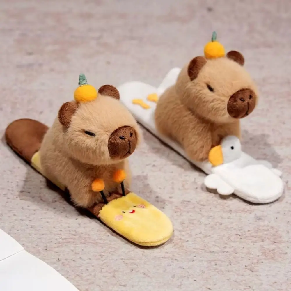 With Orange Capybara Plush Slap Bracelet Clap Circle Toy Wristband Capybara Slap Snap Doll Toy Soft Stuffed Animals 
With Orange Capybara Plush Slap Bracelet Clap Circle Toy Wristband Capybara Slap Snap Doll Toy Soft Stuffed Animals