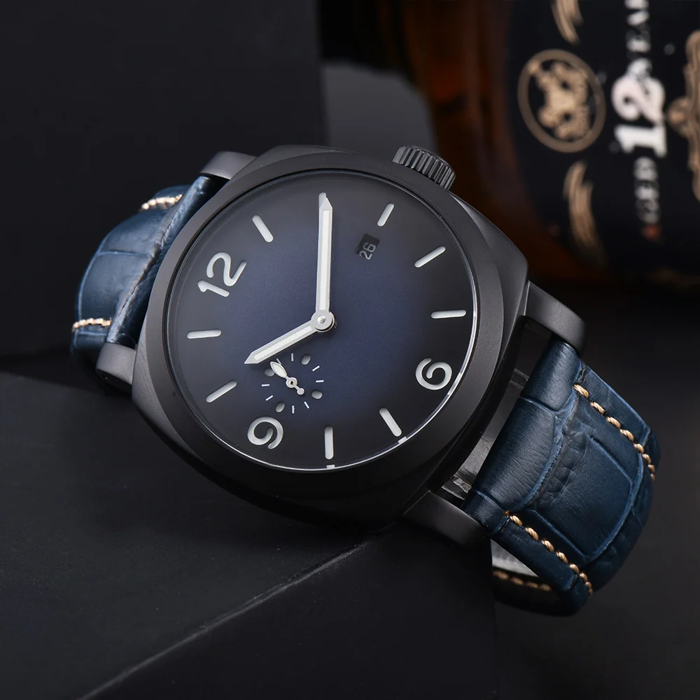 Dwayne Campbell, новинка 2025, автоматические часы с сапфировым стеклом ST2555, механизм, кожаный ремешок, зеленые светящиеся механические часы для мужчин 
Dwayne Campbell, новинка 2025, автоматические часы с сапфировым стеклом ST2555, механизм, кожаный ремешок, зеленые светящиеся механические часы для мужчин