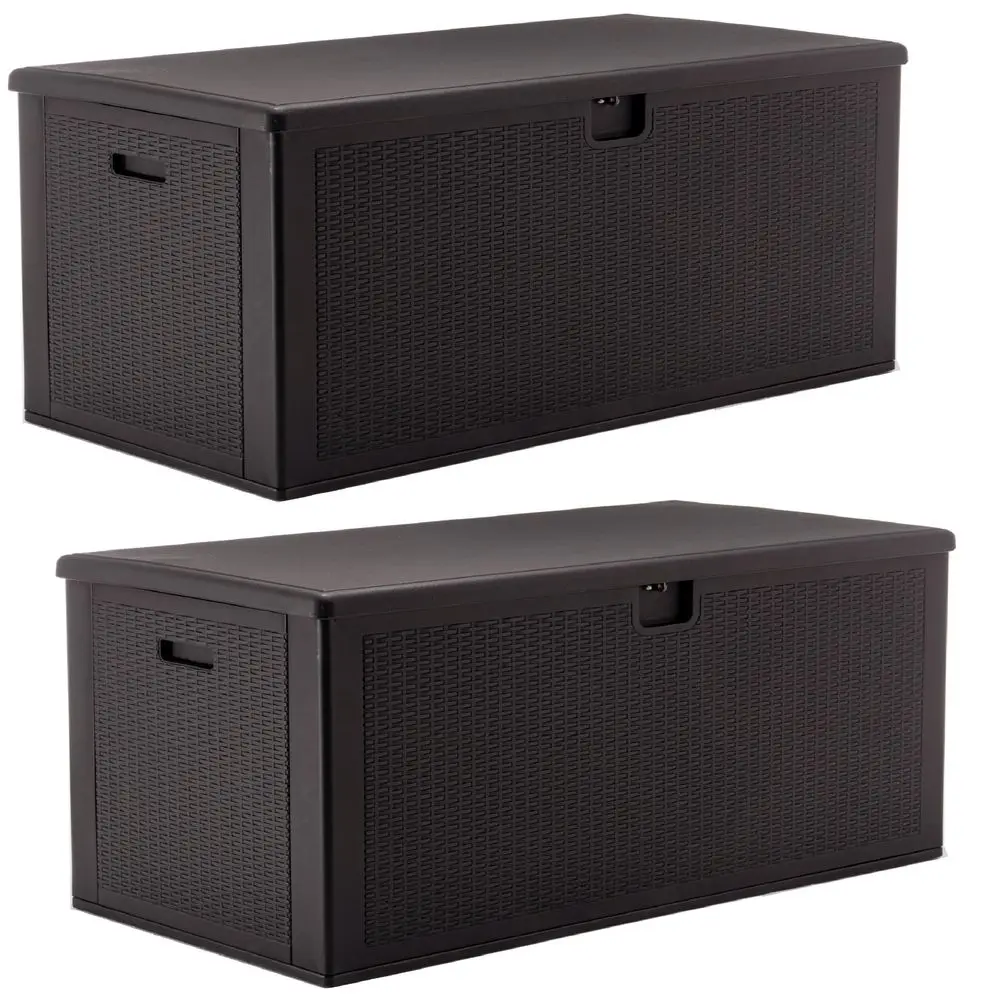Set of 2, 150 Gallon Extra Large Deck Box Outdoor Storage Container for Patio Furniture Cushions Garden Tools Pool Supplies Spo
Set of 2, 150 Gallon Extra Large Deck Box Outdoor Storage Container for Patio Furniture Cushions Garden Tools Pool Supplies Spo