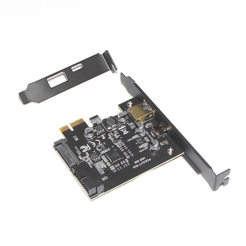 USB 3,1 PCI Express Card адаптер USB3.1 Type C Gen1 5 Гбит/с 19pin передний USB 3,0 PCI-e контроллер Pcie x1 конвертер Расширительная карта
USB 3,1 PCI Express Card адаптер USB3.1 Type C Gen1 5 Гбит/с 19pin передний USB 3,0 PCI-e контроллер Pcie x1 конвертер Расширительная карта