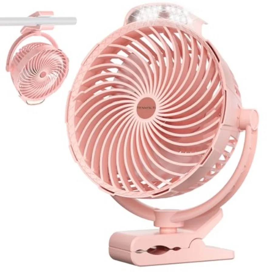 10000mAh Clip on Fan, 8-Inch Golf Cart Fan Rechargeable with LED Light, 9 Speeds Strong Airflow, Ultra Quiet, 30Hrs Runtime, 36
10000mAh Clip on Fan, 8-Inch Golf Cart Fan Rechargeable with LED Light, 9 Speeds Strong Airflow, Ultra Quiet, 30Hrs Runtime, 36