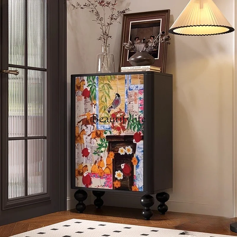 ls 42Modern light luxury literary and retro solid wood storage cabinet living room TV cabinet 
ls 42Modern light luxury literary and retro solid wood storage cabinet living room TV cabinet