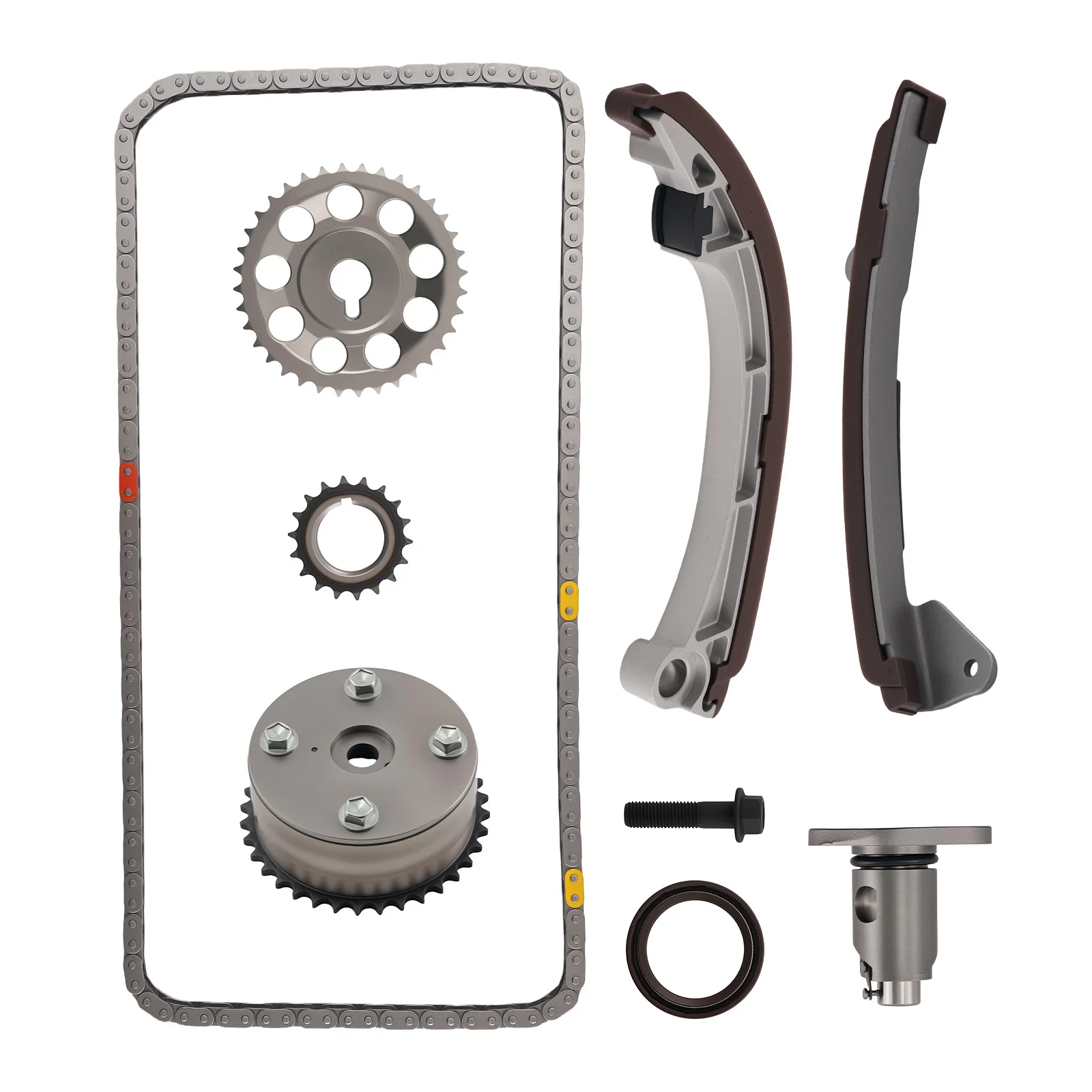 Engine Timing Chain Set for Scion xA 1.5L DOHC 2004-2006 13561-21040
Engine Timing Chain Set for Scion xA 1.5L DOHC 2004-2006 13561-21040