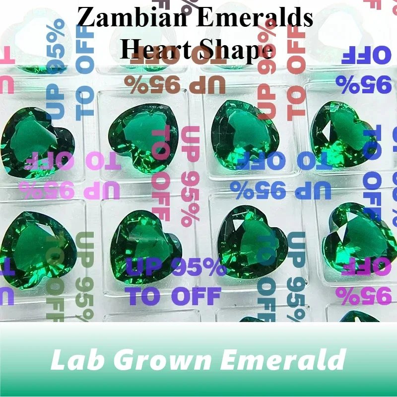 tabLab Grown Zambia Emeralds Heart Shape Hydrothermal Hand Cut with Cracks Inclusions Inside Selectable AGL Certificate
tabLab Grown Zambia Emeralds Heart Shape Hydrothermal Hand Cut with Cracks Inclusions Inside Selectable AGL Certificate