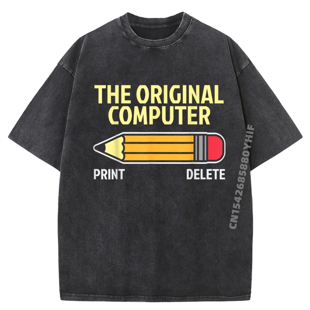 The Original Computer Print Delete Pencil Mens Designer Clothes Man T-Shirt Graphic Shirt Men Plus Size Washed Clothes
The Original Computer Print Delete Pencil Mens Designer Clothes Man T-Shirt Graphic Shirt Men Plus Size Washed Clothes