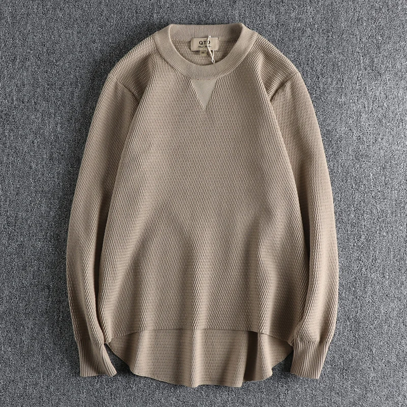 Retro Color Knitted Sweater Men's Casual Bottom Shirt Autumn Winter Fashion Trend Young People's Cotton round Neck Long...
Retro Color Knitted Sweater Men's Casual Bottom Shirt Autumn Winter Fashion Trend Young People's Cotton round Neck Long...