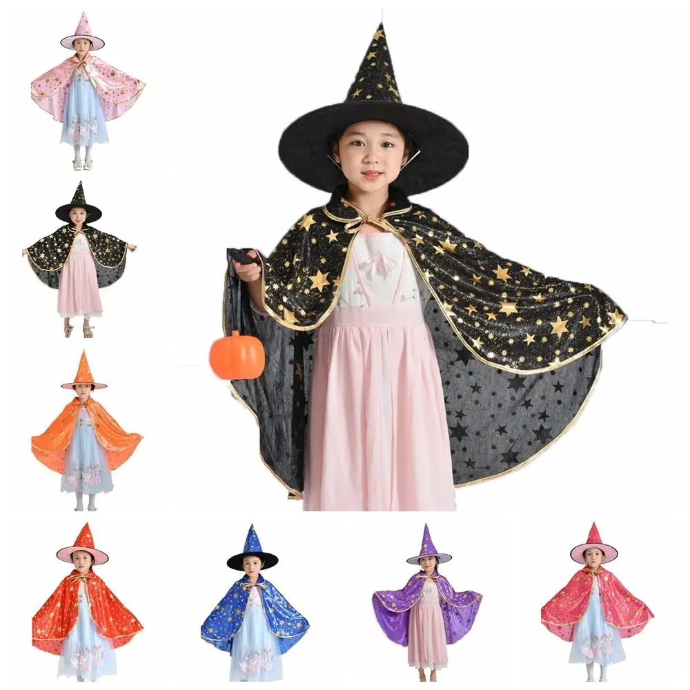 Плащ звездной ведьмы, накидка со шляпой, разноцветные позолоченные комплекты плащ на Хэллоуин, костюмы для косплея со шляпой волшебника, костюмы на Хэллоуин
Плащ звездной ведьмы, накидка со шляпой, разноцветные позолоченные комплекты плащ на Хэллоуин, костюмы для косплея со шляпой волшебника, костюмы на Хэллоуин