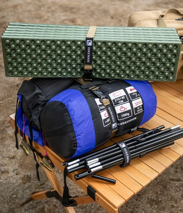 Outdoor camping straps travel gear backpack luggage straps multi-function fixed storage straps
Outdoor camping straps travel gear backpack luggage straps multi-function fixed storage straps