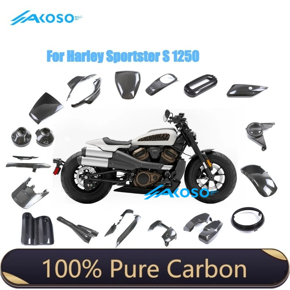 For Harley Davidson Sportster S 1250 CC RH 1250S 2021 2022 2023 2024 2025 100% 3K Full Carbon Fiber Motorcycle Fairings Kit
For Harley Davidson Sportster S 1250 CC RH 1250S 2021 2022 2023 2024 2025 100% 3K Full Carbon Fiber Motorcycle Fairings Kit