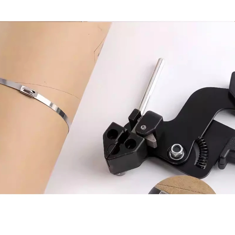 New Stainless Steel Cable Tie Plier Fastening Strap Cable Tie Gun Automatic Cutting Tool Tension Self-Locking Ties Hand Tools
New Stainless Steel Cable Tie Plier Fastening Strap Cable Tie Gun Automatic Cutting Tool Tension Self-Locking Ties Hand Tools
