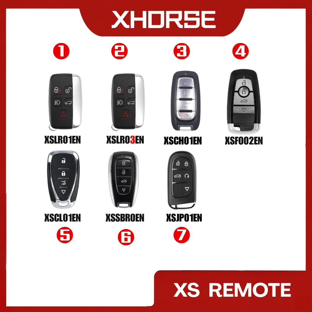 Xhorse smart remote keys XSLR01N XSLR03EN XSCHO1EN XSFO02EN XSCL01EN XSSBR0EN XSJP01EN
Xhorse smart remote keys XSLR01N XSLR03EN XSCHO1EN XSFO02EN XSCL01EN XSSBR0EN XSJP01EN