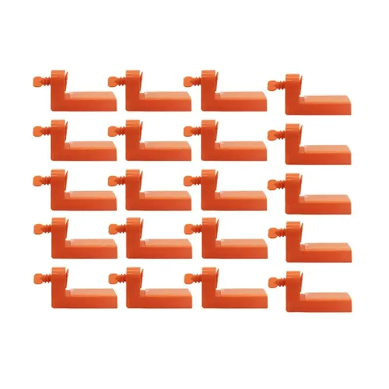 A24F-20Pcs Male Angle Tile Leveling System Clips Spacers With Tape For Floor Wall Fixing Laying Construction Tools
A24F-20Pcs Male Angle Tile Leveling System Clips Spacers With Tape For Floor Wall Fixing Laying Construction Tools