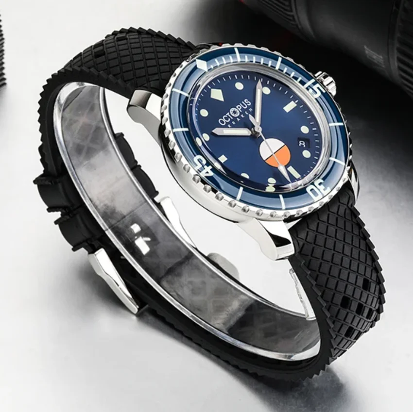 Octopus Men Automatic Watch Pilot 40mm Mechanical Wristwatch Diver 300m Waterproof C3 Luminous Sapphire Mirror Bezel PT5000
Octopus Men Automatic Watch Pilot 40mm Mechanical Wristwatch Diver 300m Waterproof C3 Luminous Sapphire Mirror Bezel PT5000