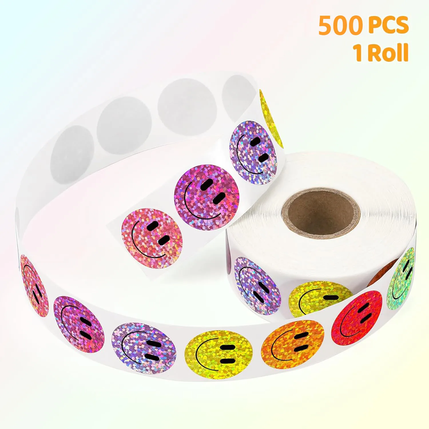 500PCS/Roll Laser Vibrant Smile Face Stickers Joy Face Stickers Roll Teacher Reward Stickers for Lovely Birthday Party Supplies
500PCS/Roll Laser Vibrant Smile Face Stickers Joy Face Stickers Roll Teacher Reward Stickers for Lovely Birthday Party Supplies
