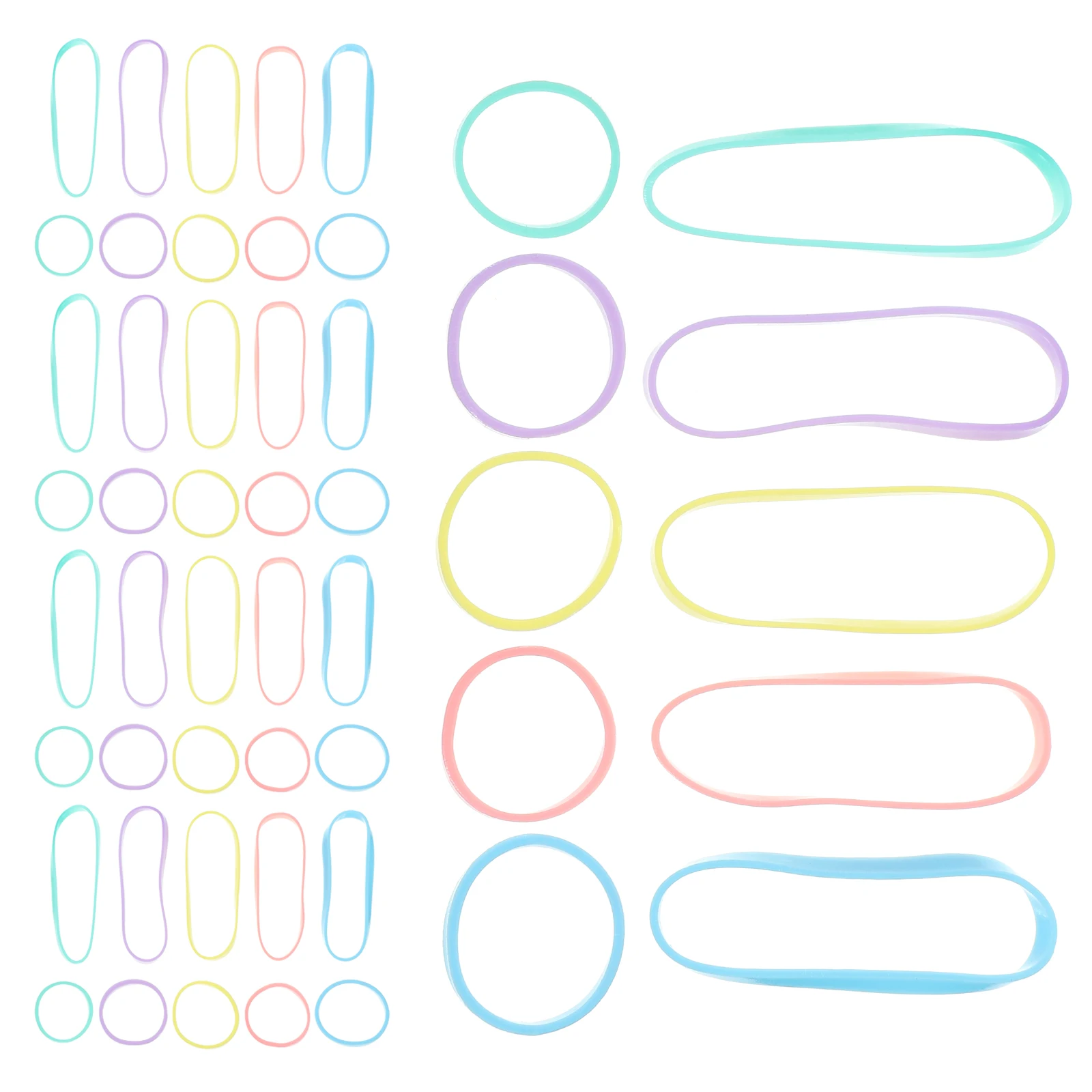 High Elasticity Hair Ties Colorful Disposable Headbands for Thick Hair Small Bands Practical Design Portable Use Versatile
High Elasticity Hair Ties Colorful Disposable Headbands for Thick Hair Small Bands Practical Design Portable Use Versatile