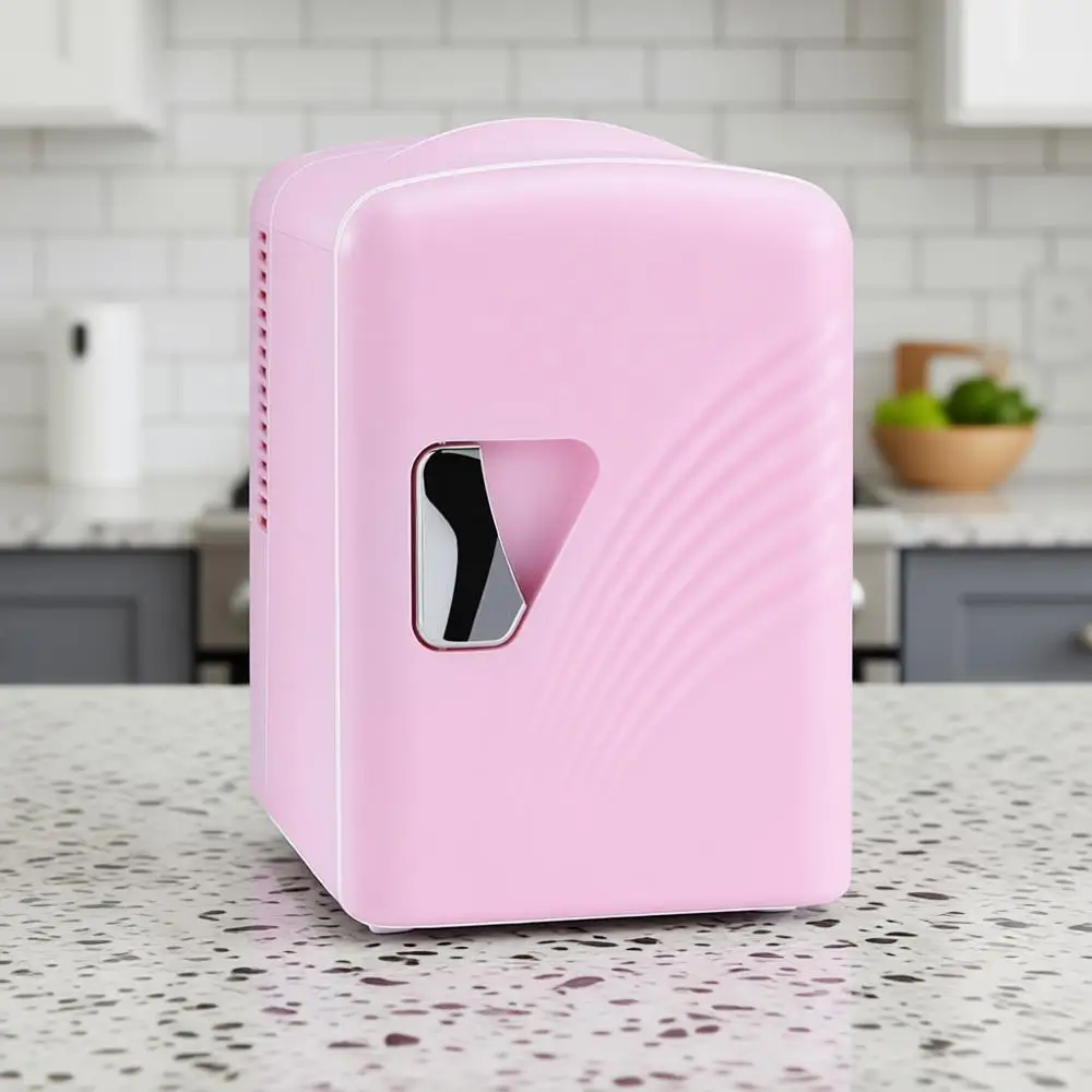 Mini Ridge Retro 4Liter 6 Cans Tiny Ridge AC Plug 12V Car Skincare Ridge Compact Portable 4A Cooling Small Refrigerator Bedroom
Mini Ridge Retro 4Liter 6 Cans Tiny Ridge AC Plug 12V Car Skincare Ridge Compact Portable 4A Cooling Small Refrigerator Bedroom