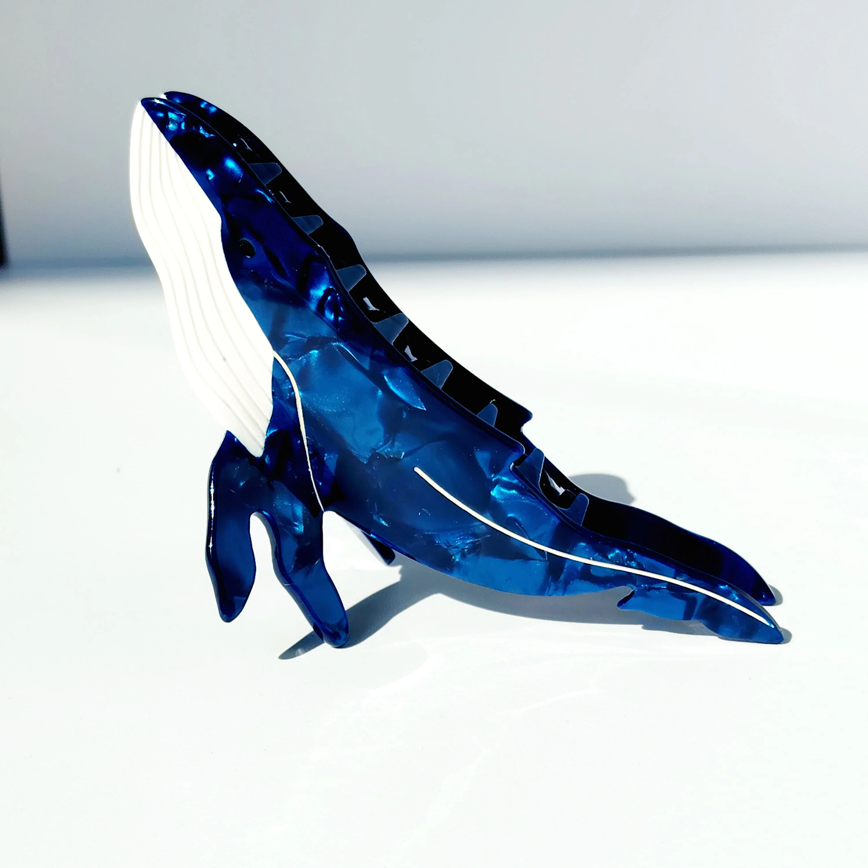 Jumbo Blue Whale Hair Claw Clip
Jumbo Blue Whale Hair Claw Clip