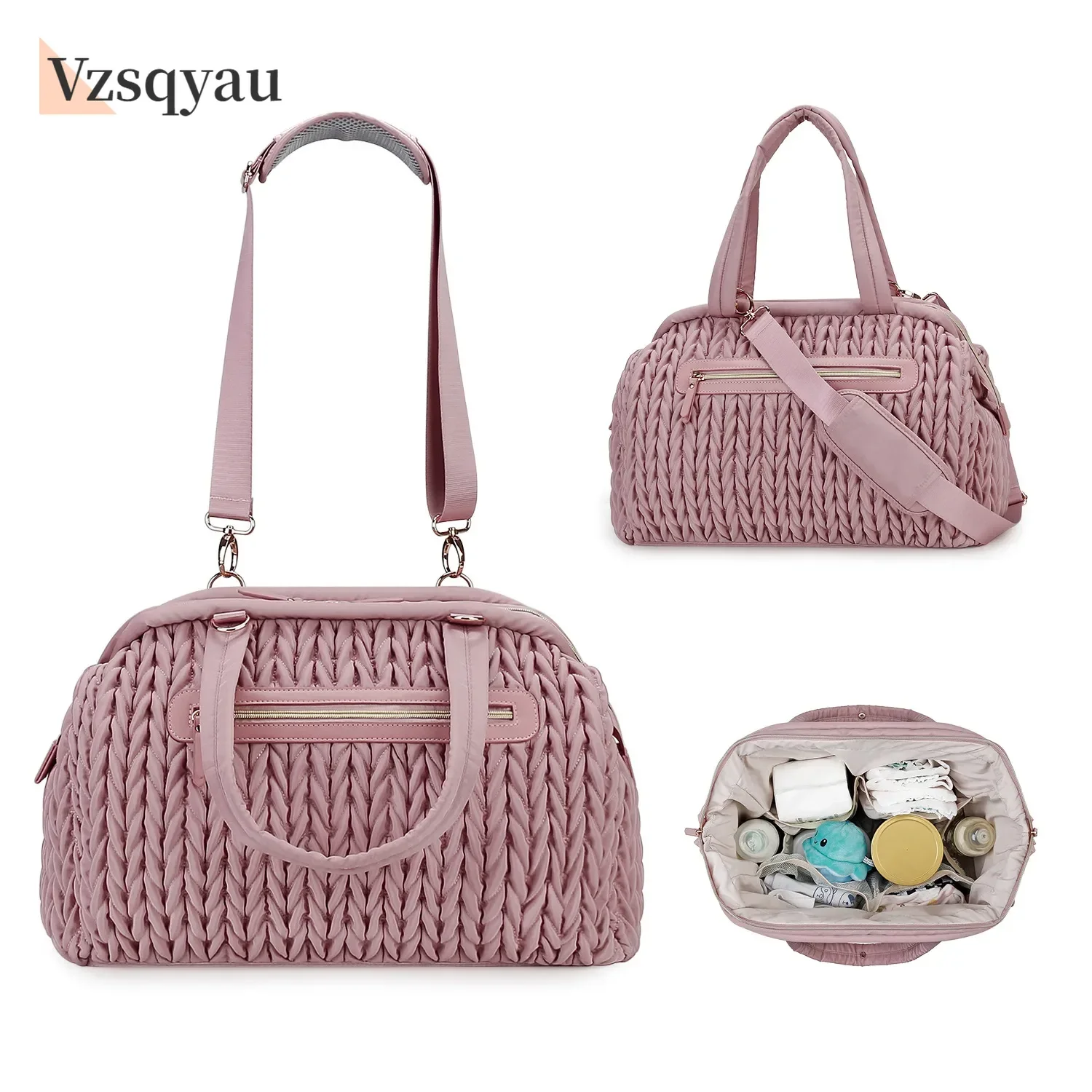 Large Capacity Waterproof Insulation Milk Bottle Mother and Baby Bag New Diaper Bags Hand-held Single Shoulder Baby Mommy Bags
Large Capacity Waterproof Insulation Milk Bottle Mother and Baby Bag New Diaper Bags Hand-held Single Shoulder Baby Mommy Bags