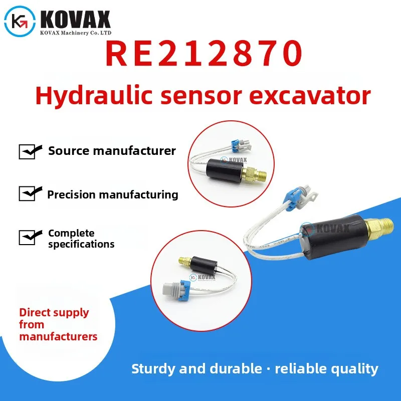 Spot RE212870 oil pressure sensor John Deere excavator 6110R 6120M pressure sensor
Spot RE212870 oil pressure sensor John Deere excavator 6110R 6120M pressure sensor