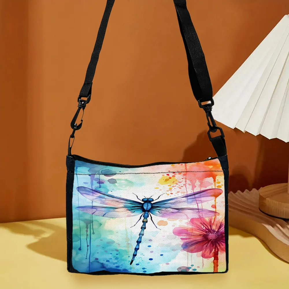 Colorful Dragonfly One-shoulder Bag with Adjustable Shoulder Straps, Outdoor Leisure Travel Cross-shoulder Bag,for Daily Use
Colorful Dragonfly One-shoulder Bag with Adjustable Shoulder Straps, Outdoor Leisure Travel Cross-shoulder Bag,for Daily Use