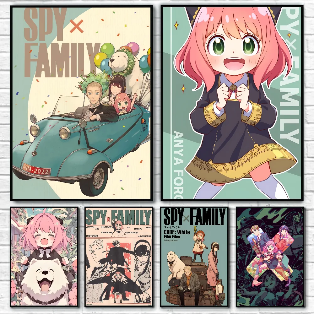 Anime Spy X Family Poster Paper Print Home Living Room Bedroom Entrance Bar Cafe Art Painting Decoration
Anime Spy X Family Poster Paper Print Home Living Room Bedroom Entrance Bar Cafe Art Painting Decoration
