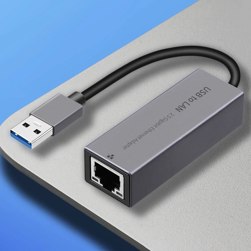 Type-C/USB3.0 To RJ45 Network Card 2.5G 2500Mbps USB Gigabit Ethernet Adapter Drive Free Plug and Play Network Adapter Converter
Type-C/USB3.0 To RJ45 Network Card 2.5G 2500Mbps USB Gigabit Ethernet Adapter Drive Free Plug and Play Network Adapter Converter