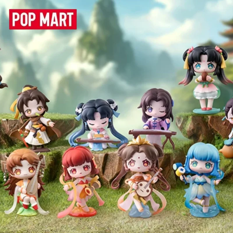POP MART Sword and Fairy Chinese Musical Instrument Series Blind Box Toys Mystery Box Mistery Caixa Action Figure Birthday Gift
POP MART Sword and Fairy Chinese Musical Instrument Series Blind Box Toys Mystery Box Mistery Caixa Action Figure Birthday Gift