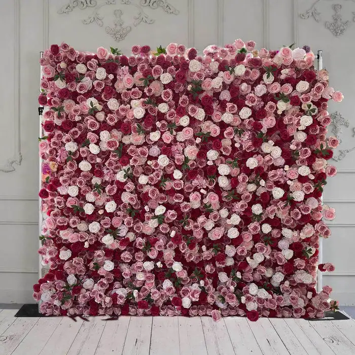 Royal 3D Red Pink White Rose Curtain Flower Wall Outdoor Wedding Backdrop Decoration Christmas Events Prop Window Display
Royal 3D Red Pink White Rose Curtain Flower Wall Outdoor Wedding Backdrop Decoration Christmas Events Prop Window Display